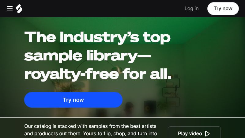 Splice homepage preview